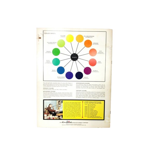 Vintage 70s Craftint A New Concept In Art Instruction Book Lot of 3 Books Set - Picture 7 of 10